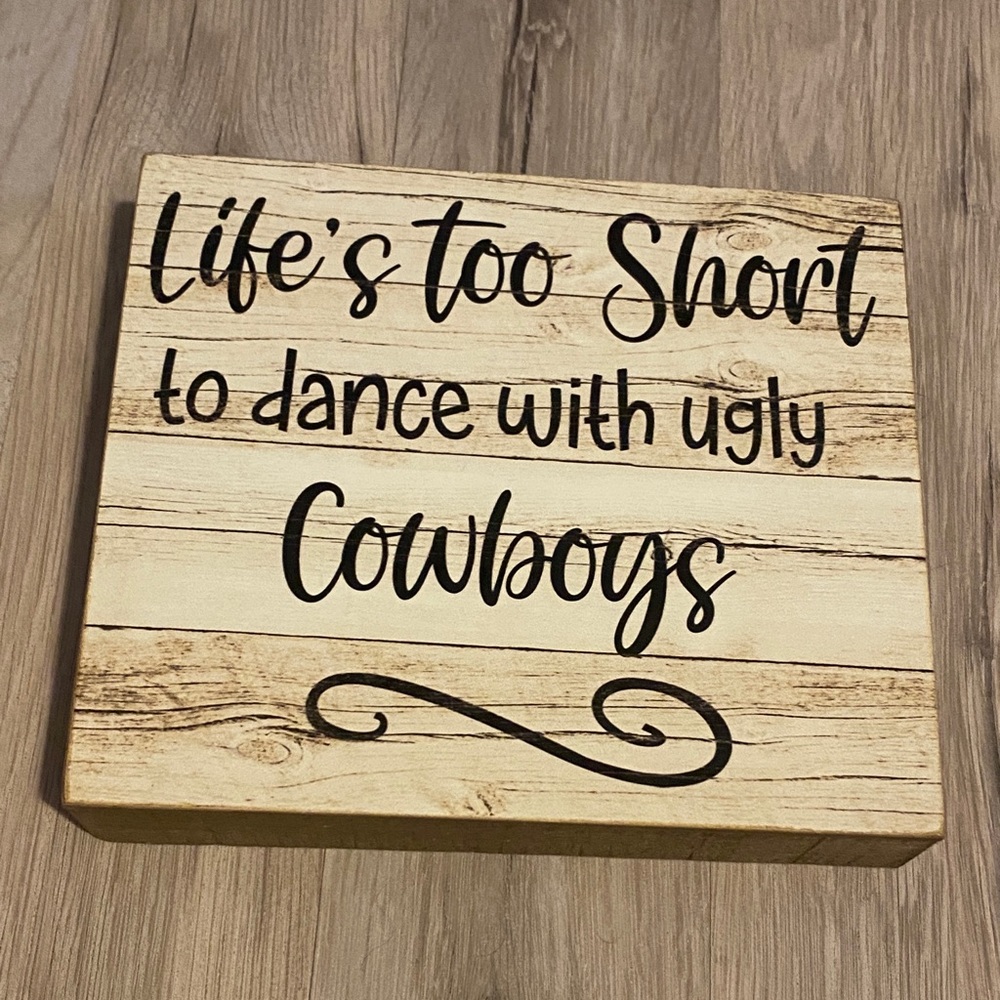 Wooden Sign